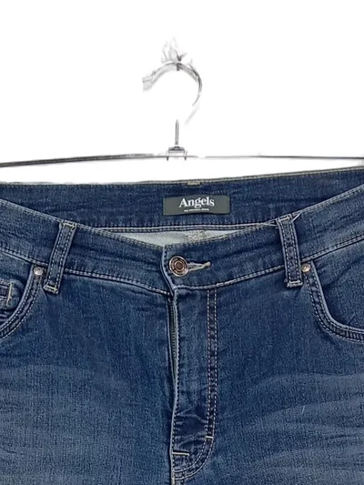 Angels Damen Jeans Regular Fit Blau W31 L Stretch Hose Baumwolle