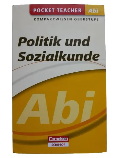 Cornelsen Politik Sozialkunde Oberstufe Abitur Kompaktwissen Taschenbuch