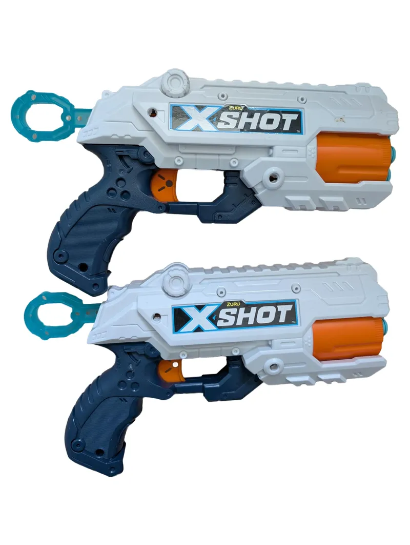 X-SHOT Wasserpistole Spielzeugpistole 2er Set Mehrfarbig Kinder 1