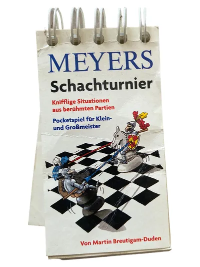 Meyers Schachturnier Martin Breutigam-Duden Rätselspiel Schachaufgaben