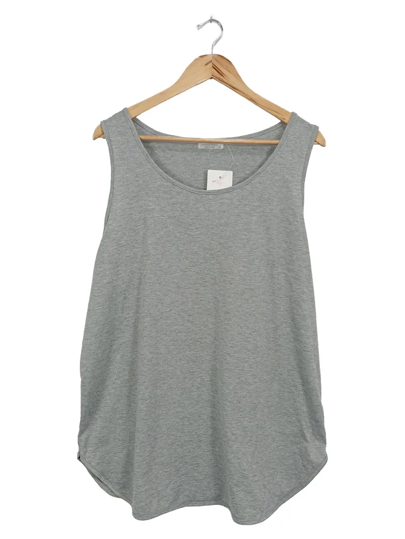 COOFANDY Herren Unterhemd Tank Top XL Grau Basic Casual Ärmellos 1