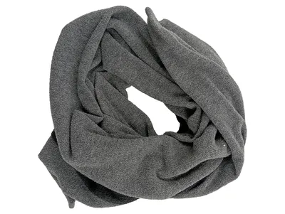 United Colors of Benetton Schal Fleece Grau Meliert 126 cm Damen