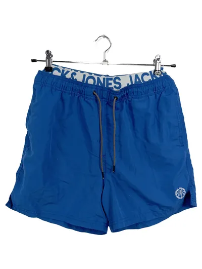 JACK & JONES Badeshorts Herren 48/M Blau Sportlich Casual