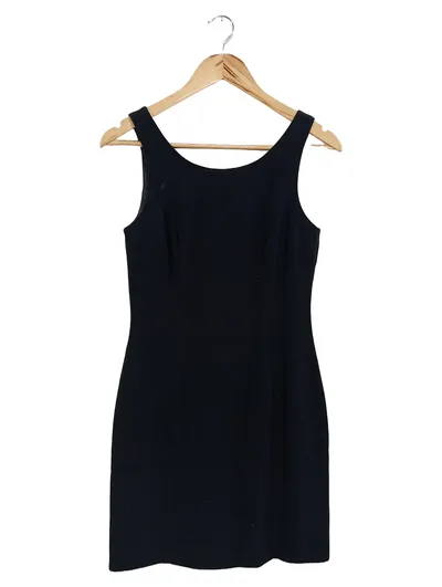 NIENTE Etuikleid Damen Gr. 36/S Schwarz Elegant Klassisch Business