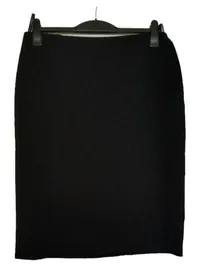 Barbara Toussaint Damen Bleistiftrock Gr. 44 Schwarz Business Rock 1