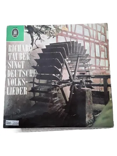 Odeon Richard Tauber Deutsche Volkslieder LP Vinyl Schlager Tenor