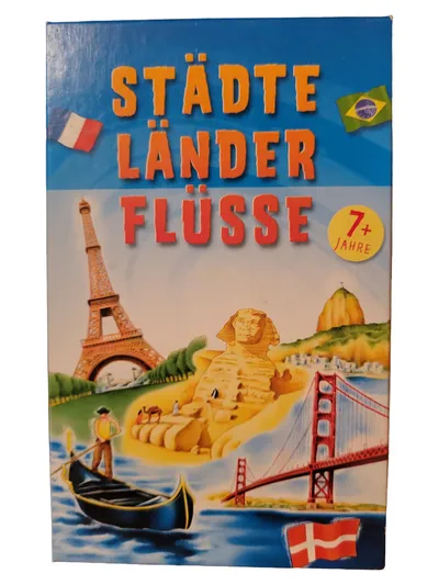 Unknown Geografie Quizspiel Städte Länder Flüsse Familie Kinder ab 6 Jahre
