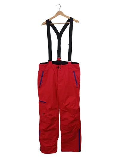 TRUE NORTH Skihose Herren Latzhose Rot XL Hosenträger Outdoor
