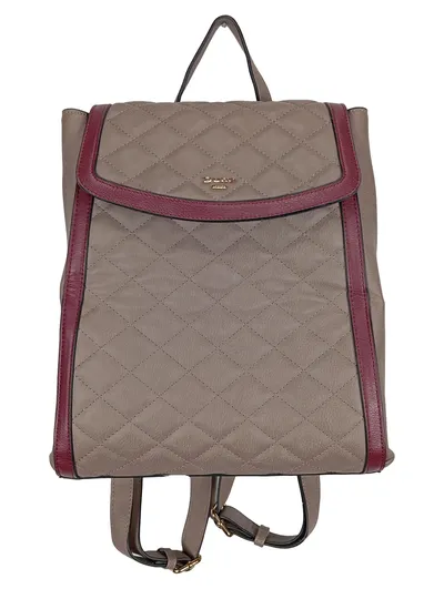 DUNE LONDON Damen Rucksack Grau Elegant Gesteppt Business Freizeit Tasche