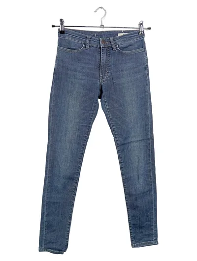 HOPE Shape Trouser Damen Skinny Fit Jeans Blau W25/34/XS Stretch