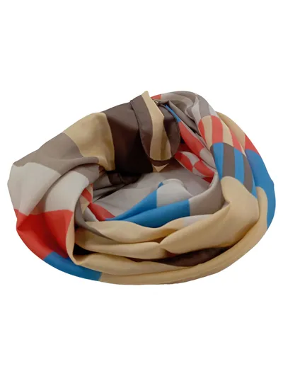 Gim Renoir Damen Tuch Mehrfarbig Geometrisch Abstrakte Kunst Casual