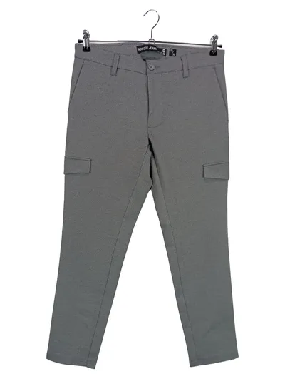 INDICODE JEANS Damen Cargohose W32/L30 Grau Gr. 40 L Casual