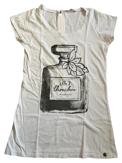 ARMEDANGELS Damen T-Shirt No.1 Chouchon Gr. 36/S Weiß Baumwolle