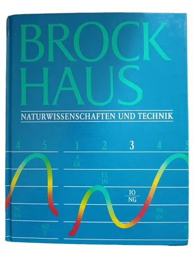 Brockhaus Naturwissenschaften Technik Band 3 Sachbuch Hardcover Deutsch Wissen