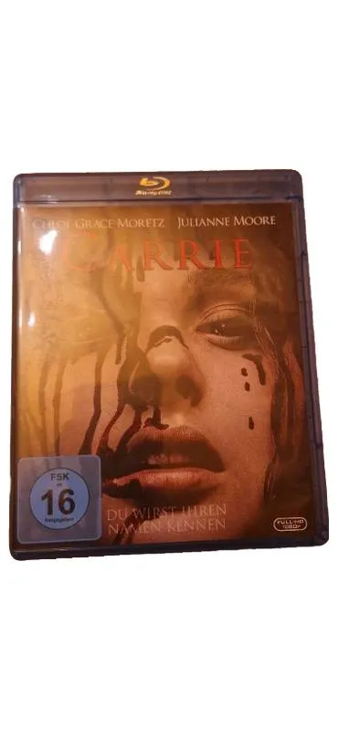 Carrie Blu-Ray Chloe Grace Moretz Julianne Moore Horrorfilm FSK 16