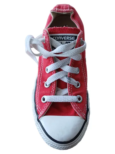 Converse All Star Sneaker Schuh Kinder Gr. 31 Rot Casual Schnürschuhe