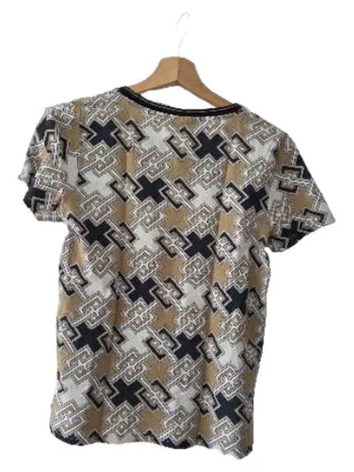 WE T-Shirt Damen Gr. 36/S Mehrfarbig Casual Kurzarm
