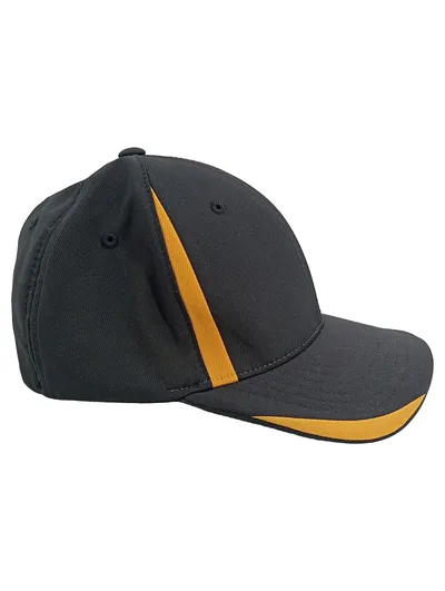 Flexfit Kappe Herren Sportlich Schwarz Polyester UNI Cap