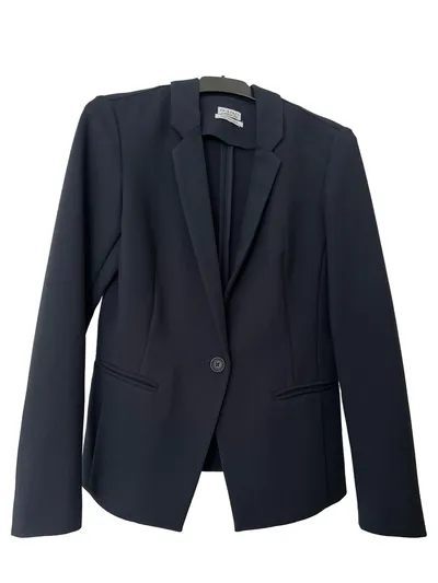 Re.Draft Blazer Damen Jacke Gr. 38/M Blau Klassisch