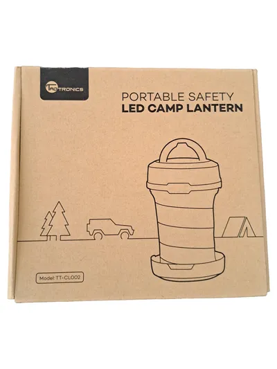 TaoTronics Camping Laterne TT-CL002 Outdoor LED Kunststoff Schwarz