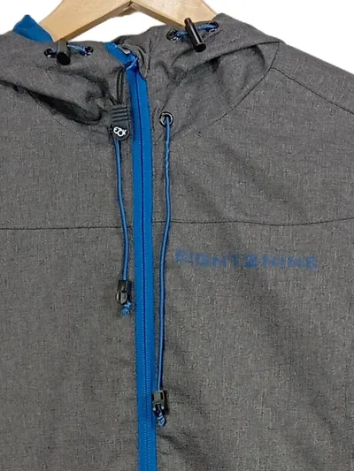 Eight2Nine Damen Outdoorjacke Gr. M grau meliert Kapuze Softshell