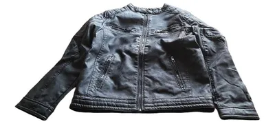HERE & THERE Kinder Sweatjacke Gr. 152 Schwarz Casual Reißverschluss
