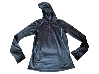 TCM Damen Funktionsshirt Laufshirt Langarmshirt Gr. 36/S Schwarz Sportlich