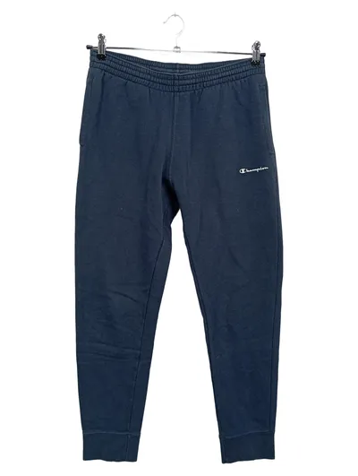 CHAMPION Jogginghose Herren Gr. 48/M Blau Sportlich Freizeithose