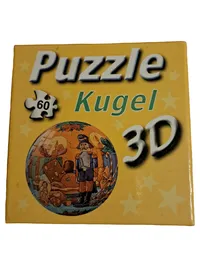 Bookmark Verlag 3D Puzzle Kugel Weihnachten Bär Kind 60 Teile ab 6 Jahre 1