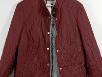 Avena Damen Steppjacke Gr. 46/3XL Bordeaux Rot Gesteppt Übergangsjacke 2