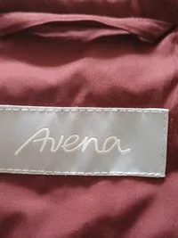 Avena Damen Steppjacke Gr. 46/3XL Bordeaux Rot Gesteppt Übergangsjacke 3