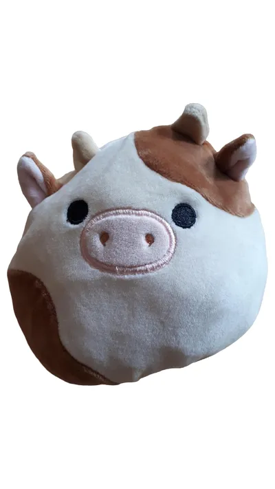 Flip-A-Mallows Squishmallows Kuh Plüschtier Kuscheltier Braun Beige