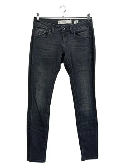FREEMAN T. PORTER Damen Jeans Skinny Fit Grau W29/L32 Stretch Hose
