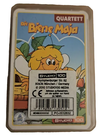Studio 100 Die Biene Maja Quartett Kartenspiel Kinder Spiel
