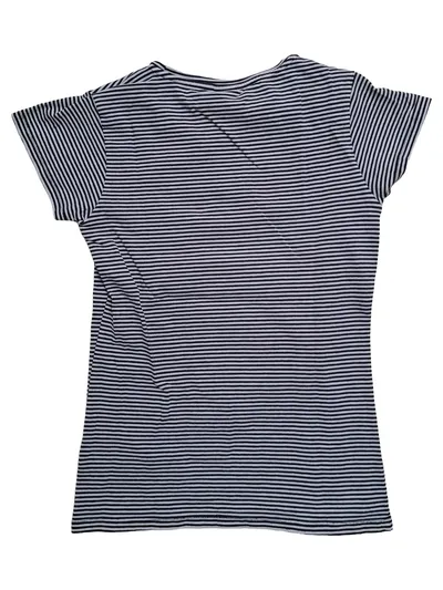 Vingino Mädchen T-Shirt Gr. 152 Gestreift Kurzarm Baumwolle Mehrfarbig
