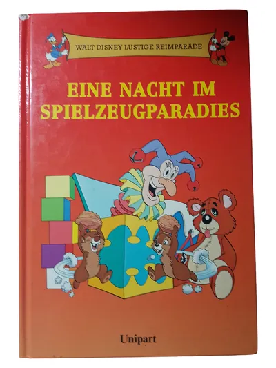 Walt Disney Lustige Reimparade Eine Nacht im Spielzeugparadies Comic HC