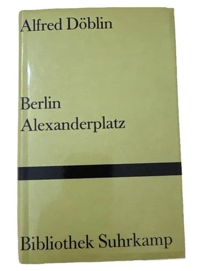 Berlin Alexanderplatz Alfred Döblin Taschenbuch Gesellschaftsroman Bestseller