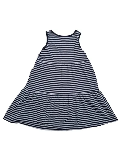 Name It Mädchen Sommerkleid Gr. 152 Maritim Gestreift Blau Baumwolle