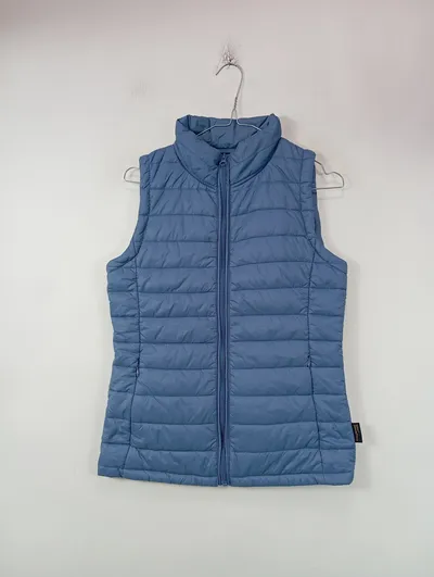 Soyaconcept Steppweste Damen Blau Gr. 36/S Casual Outdoor Übergang