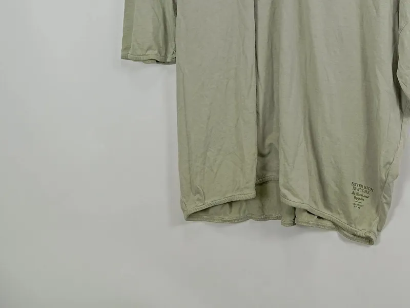 BETTER RICH T-Shirt Damen Gr. 44 XXL Oliv Baumwolle Modal Freizeit 4