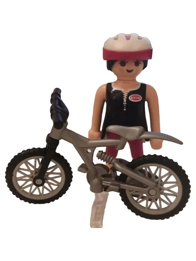 Playmobil City Action Mountain Bike Rider Spielfigur Fahrrad Fahrer Figur
