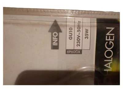 XQ-lite XQ0949 Leuchtmittel Halogen Spot GU10 35W Kegelförmig Transparent
