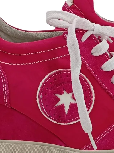 Tamaris Wedge Sneaker Damen Gr. 38 Pink Keilabsatz Turnschuhe