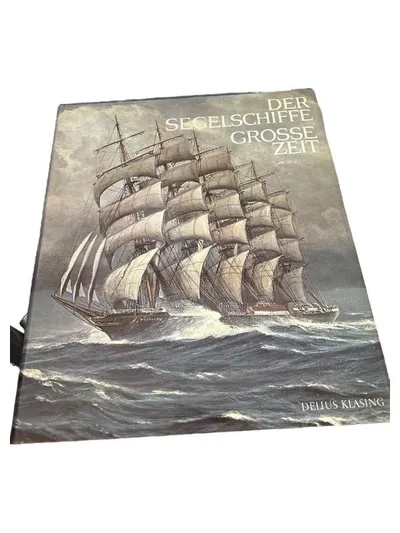 Delius Klasing Bildband Segelschiffe Große Zeit Maritim Hardcover Deutsch Buch