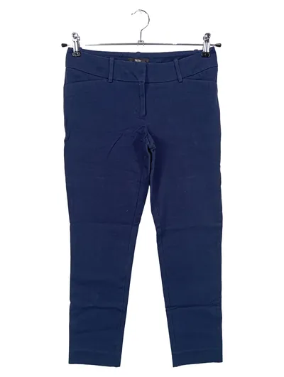 MOSSIMO Damen Stoffhose Blau Gr. US 4 W26/34/XS Casual