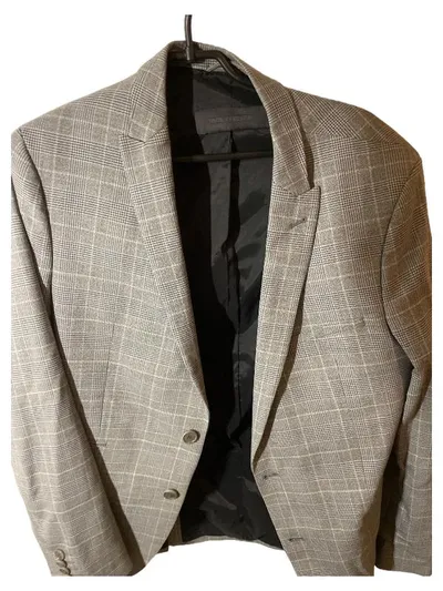 Drykorn Sakko Herren Grau Kariert Business Gr. 46/S