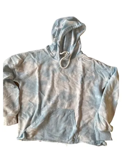 Jolie & Joy Damen Kapuzenpullover Blau Gr. 38/M Casual