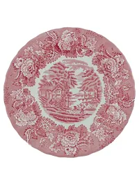 ENOCH WEDGWOOD Sammelteller English Scenery Rot Klassisch Landschaft 20cm 1