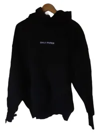 Daily Paper Damen Kapuzenpullover Hoodie Gr. 38/M Schwarz Casual Streetwear 1