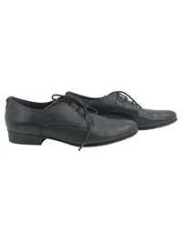 Tamaris Damen Schnürschuhe Derby Leder Schwarz Gr. 39 Klassisch 1